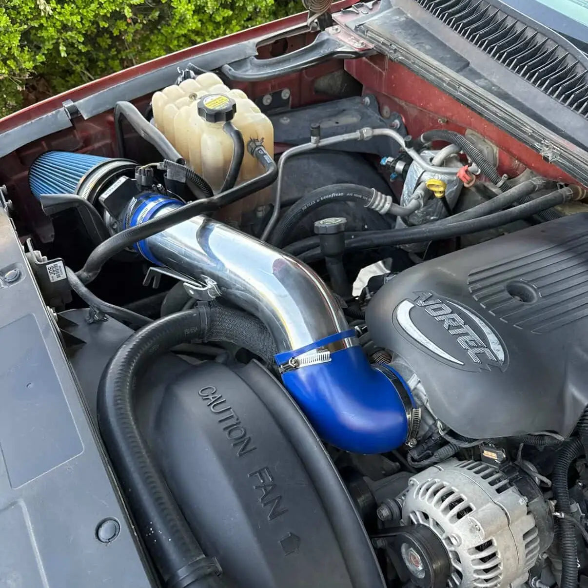 Cold Air Intake Kit For 1999-2006 Sierra, Silverado, Yukon, Tahoe, Suburban, Avalanche, Escalade 4.8/5.3/6.0L Vortec V8