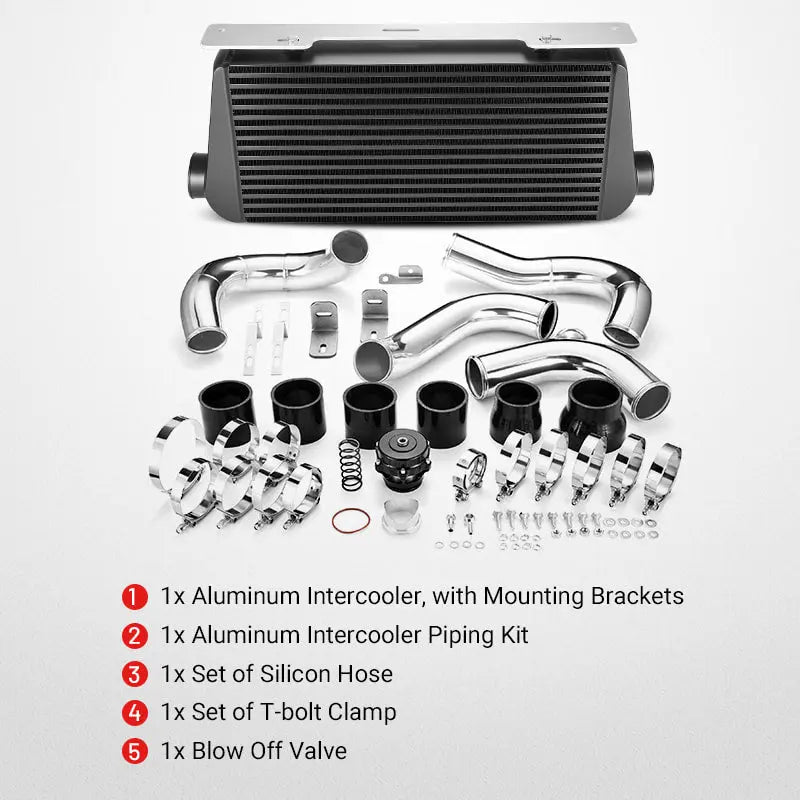 Flashak Intercooler Piping Pipe Tube BOV Kit for 82-92 Chevrolet Camaro LS1 Engine Swap Flashark