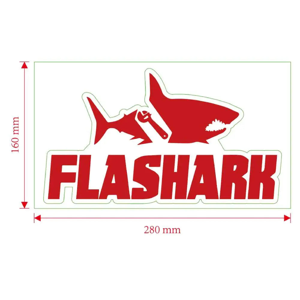 Flashark Auto Parts Stickers Flashark