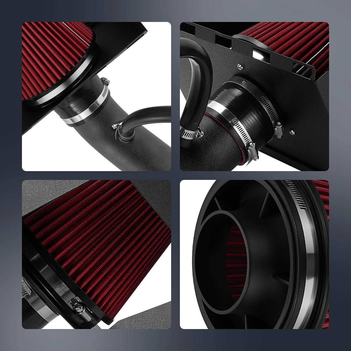Flashark Cold Air Intake Kit for 2009-2018 Ram 1500 & 2019-2023 Classic 5.7LV8 Flashark