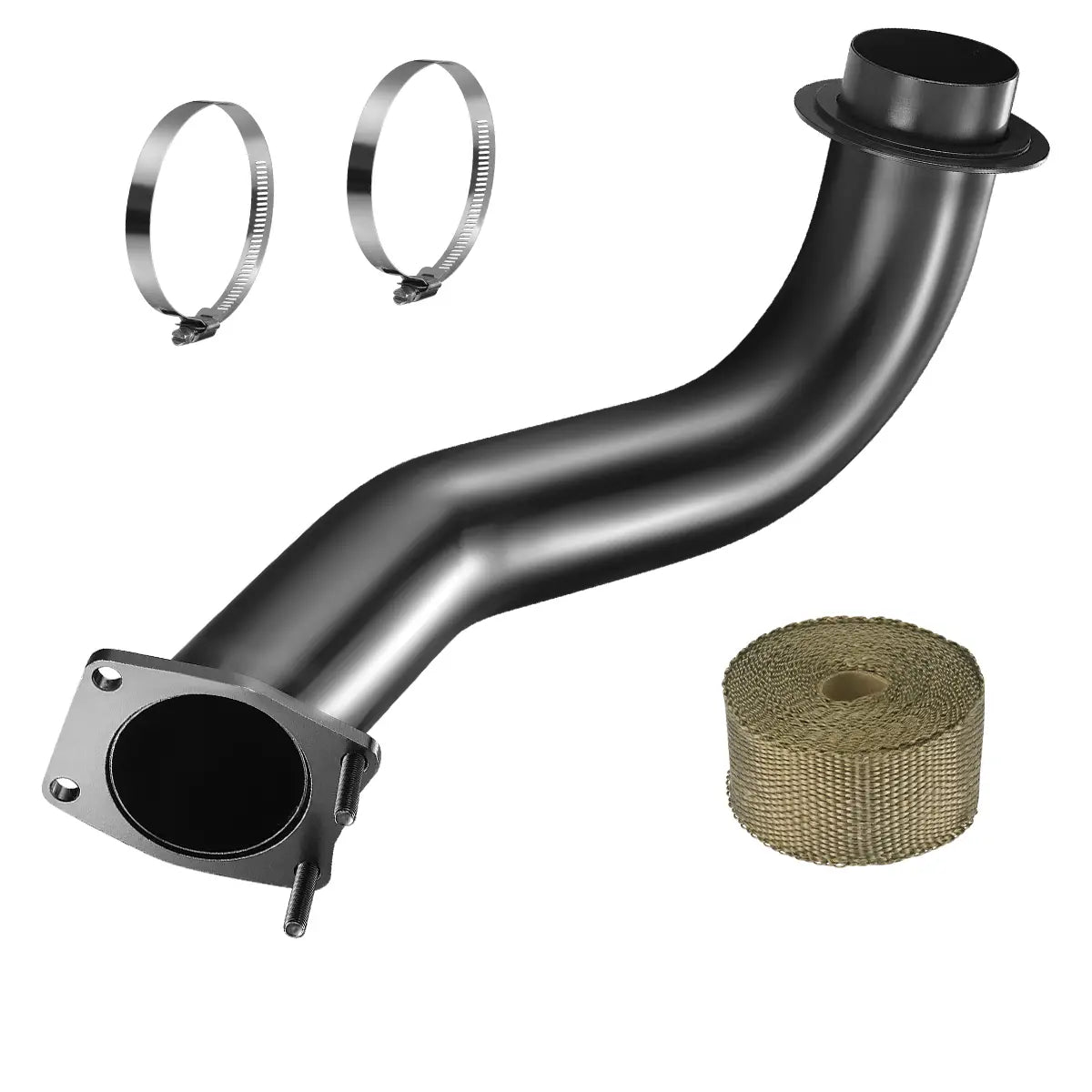 Tubo de escape de 3.5 pulgadas para Chevy/GMC Silverado/Sierra L5P Duramax Diesel 6.6L (2017-2023).