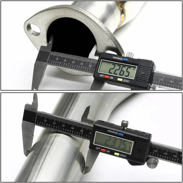 1992-1995 Honda Civic 1.5L 4" / 4.5" Rolled/Burnt Muffler Tip Racing Catback Exhaust System Flashark