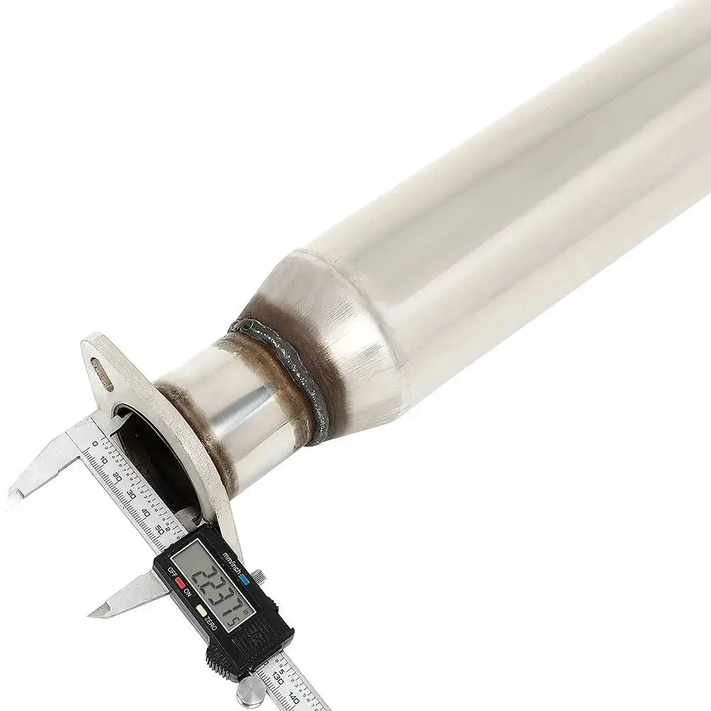 1992-1995 Honda Civic 1.5L 4" / 4.5" Rolled/Burnt Muffler Tip Racing Catback Exhaust System Flashark