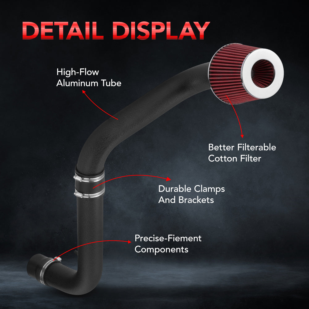 Kit de admisión de aire frío para Acura Integra DC2 GS LS RS 1.8L 1994-2001