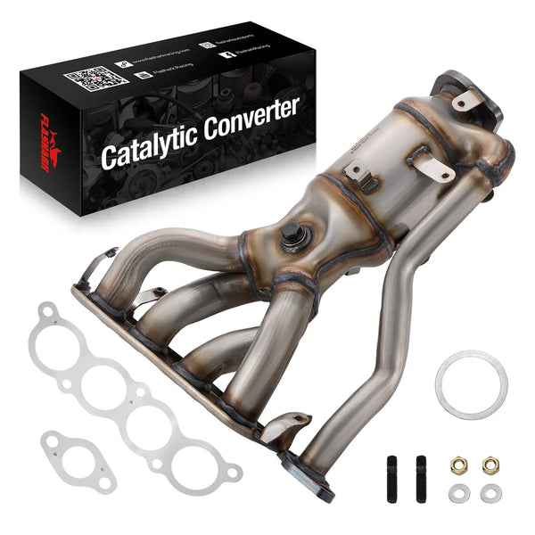 Front Exhaust Manifold Catalytic Converter Kit For 2018 - 2021 Toyota RAV4/Camry/Venza L4 2.5L Flashark