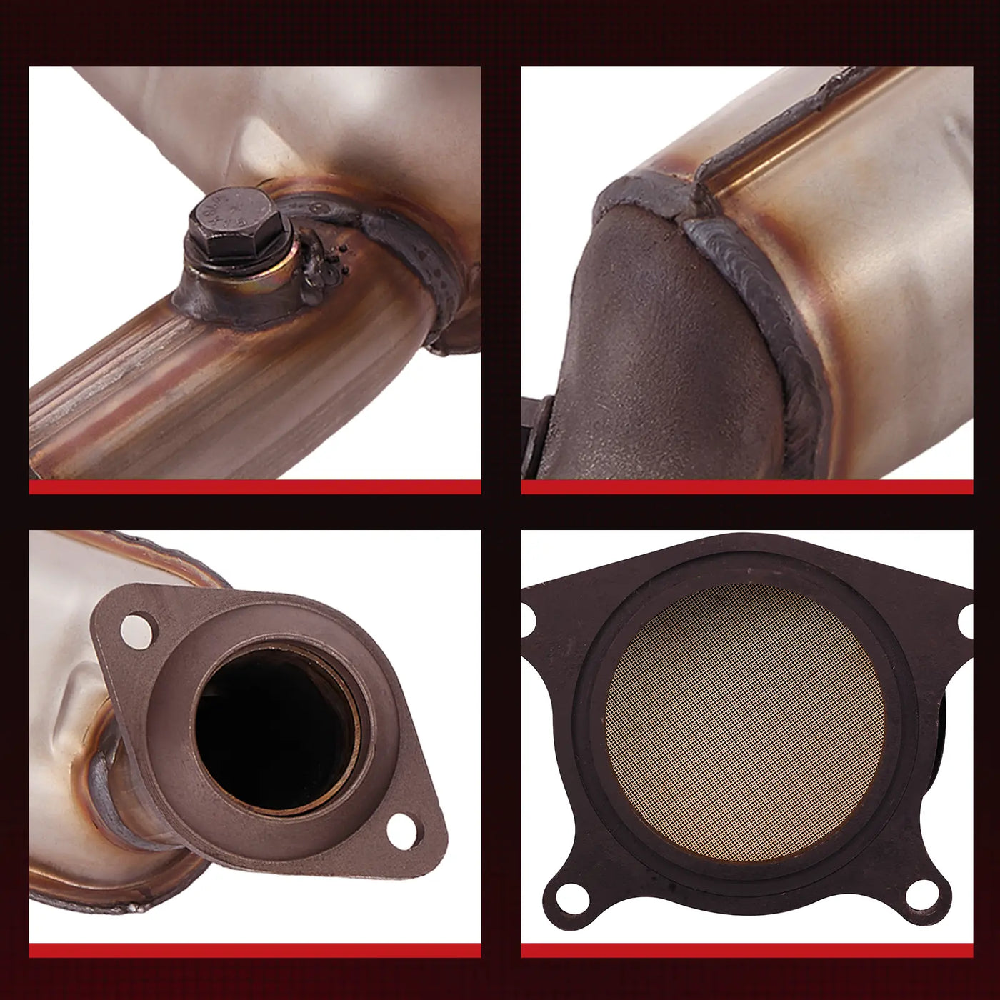 Front exhaust manifold catalytic converter for 2001-2007 Ford Escape, Mazda Tribute & Mercury Mariner 3.0L Flashark