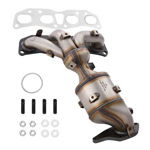 Front Exhaust Manifold Catalytic Converter Kit for 2008-2015 Nissan Rogue/Rogue Select 2.5L