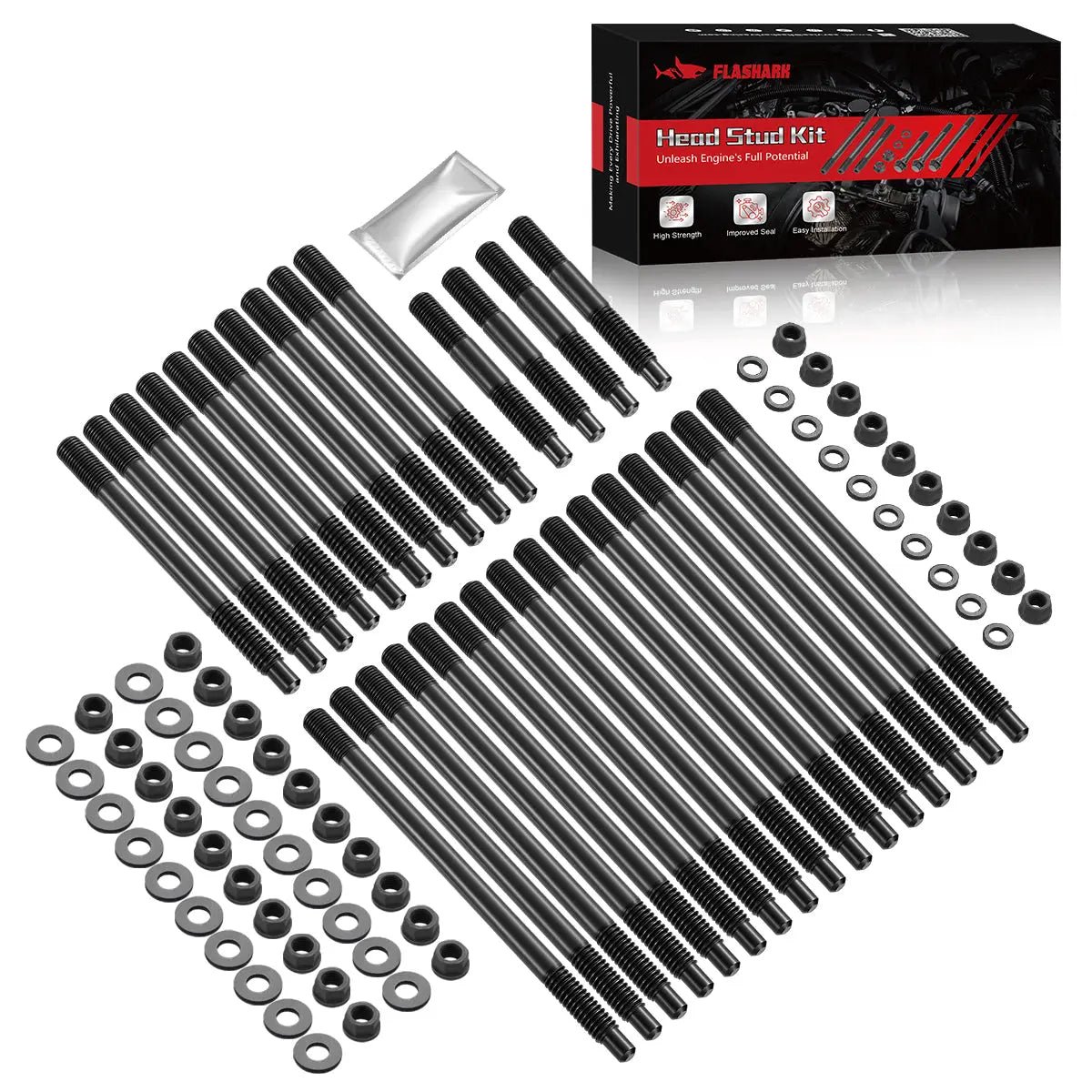 Head Stud Kit for 1997-2003 LS Engines Flashark