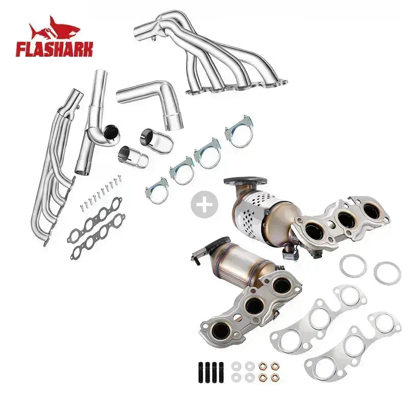 Header for 2014–2017 Chevy Silverado 1500 5.3L 6.2L 2WD/4WD Flashark