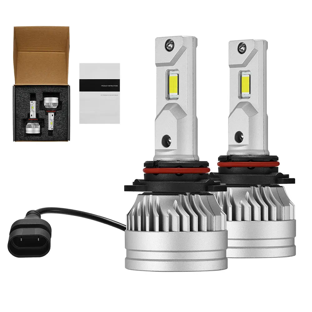 9006 HB4 LED Headlight Bulbs 45W 10000LM 6000K | 2 Bulbs for Chevy/Ford/Dodge/Jeep/BMW/Nissan/Toyota/Honda Flashark