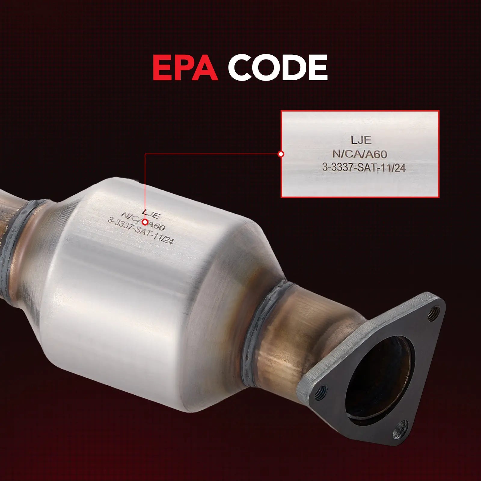 Left and Right 2-PC Catalytic Converter Kit for 2003-2008 Infiniti G35FX35M35 & Nissan 350Z 3.5L Flashark