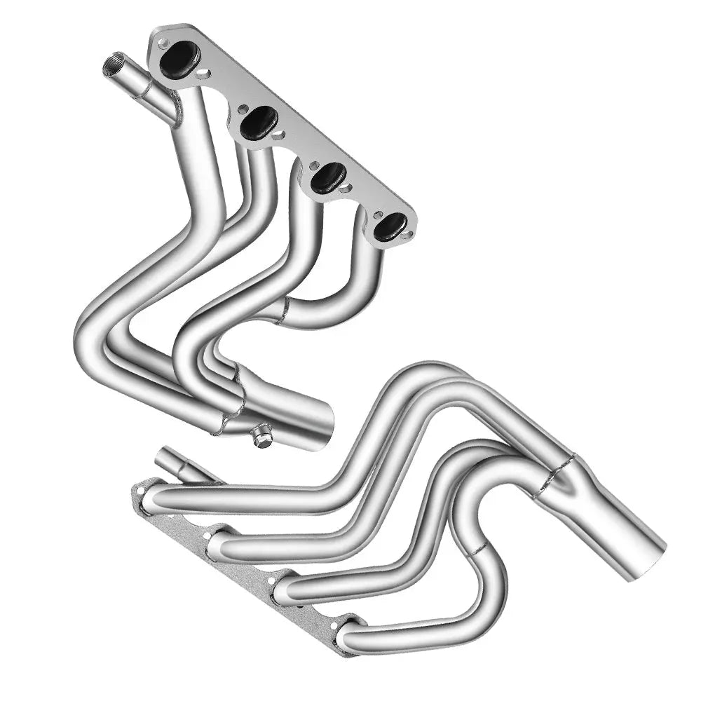 For 1987-1996 Ford F150 F250 Bronco 5.8L V8 Short/Long Tube Headers Flashark
