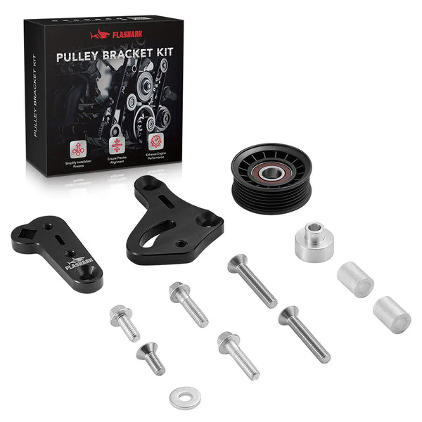 LS1 Manual Belt Tensioner w/Pulley for 1998-2002 Camaro Z28 SS Firebird Formula Trans Am WS6 LS LS2 GTO Flashark