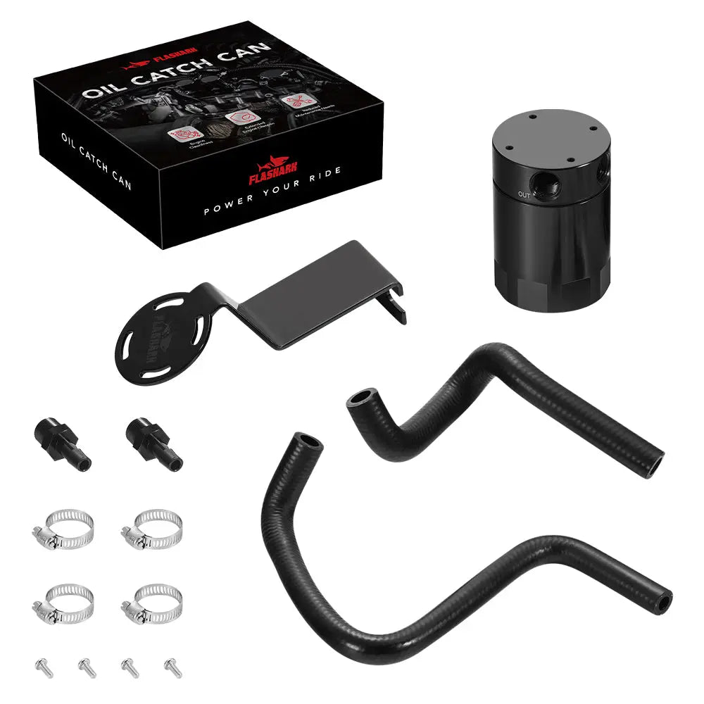 2013-2020 Subaru BRZ/Toyota 86/Scion FR-S Baffled Oil Catch Can PCV Side Flashark
