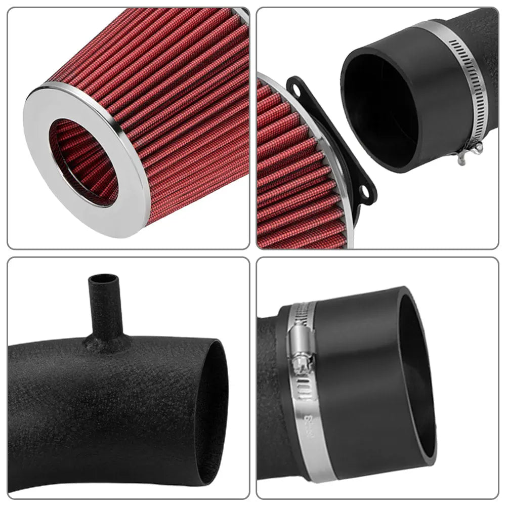 Sport Air Intake Kit for 2003-2006 Nissan 350Z / Infinity G35/FX35 3.5L V6 Engine Flashark