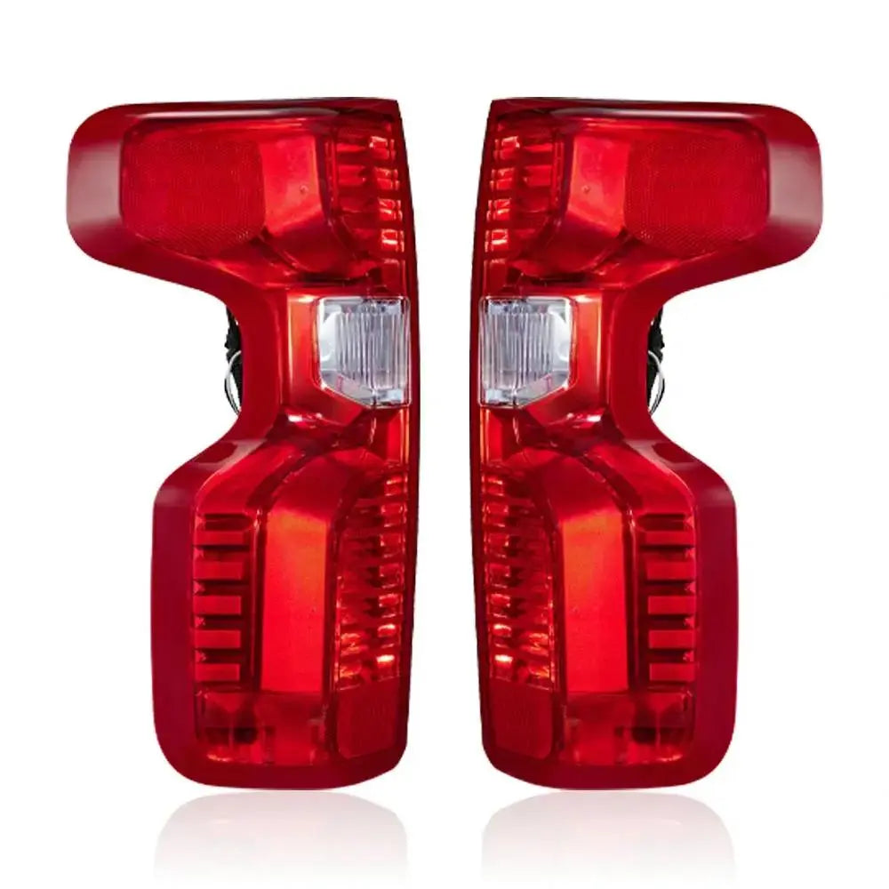 Tail Light Assembly Driver + Passenger (Left + Right) Set for 2019-2022 Chevrolet Chevy Silverado 1500 Flashark