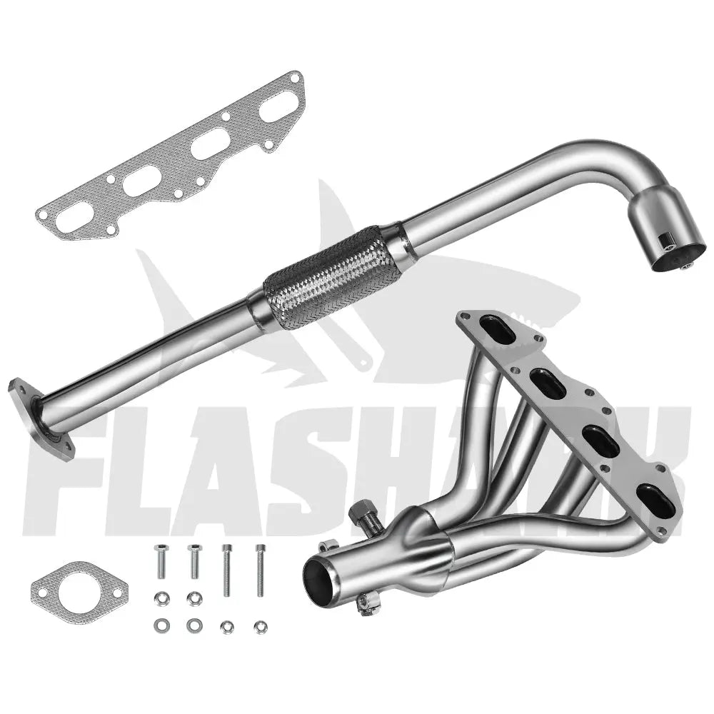 Exhaust Header for 1995-1999 Mitsubishi Eclipse/Talon 2G 420A 2.0L NA Flashark