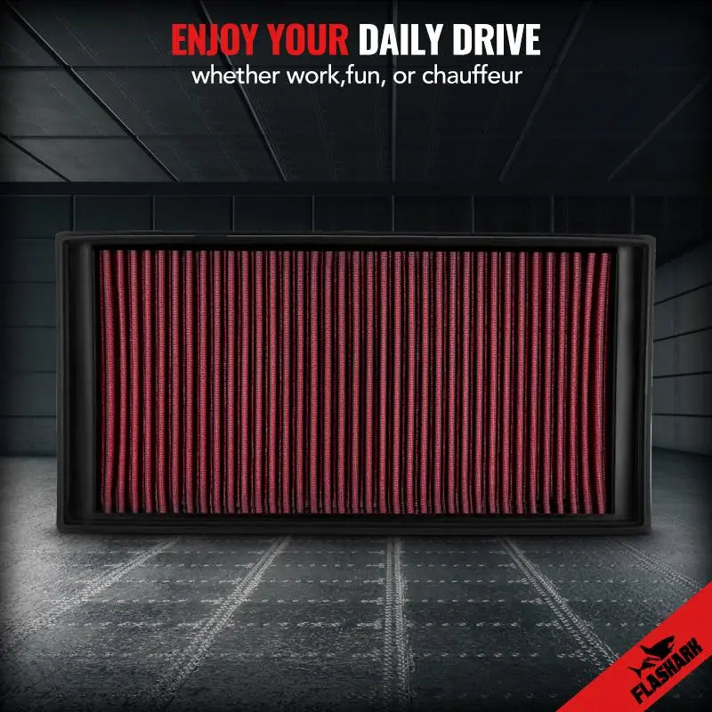 Air Filter for 1996-2012 Volkswagen Beetle/Bora/Golf/Jetta | Audi TT | Seat Leon/Toledo Flashark