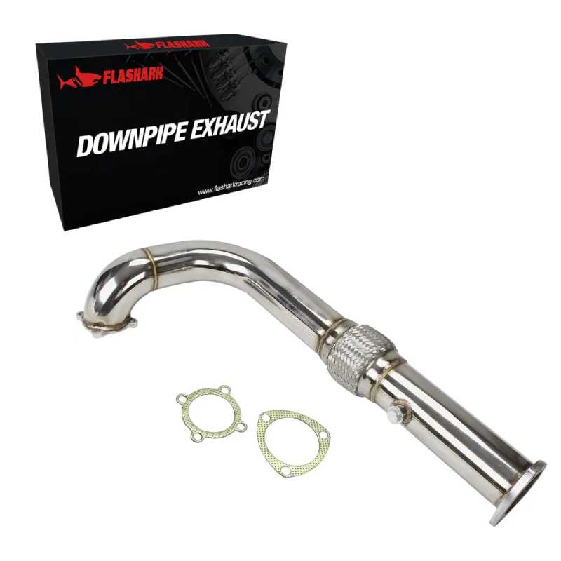 Turbo Downpipe Exhaust for Subaru GT35 GT35R 3 Inch Flashark