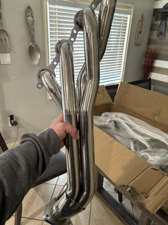 Long Tube Headers for 2007-2014 Chevy Silverado/Suburban/Tahoe GMC Sierra/Yukon Cadillac Escalade 4.8L/5.3L/6.0L/6.2L Vortec