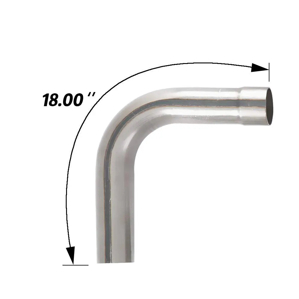 2.5/3.0 Inch Custom Exhaust Kit Tubing Mandrel Bend Pipe Straight & U-Bend Universal 8PCS | SPELAB SPELAB