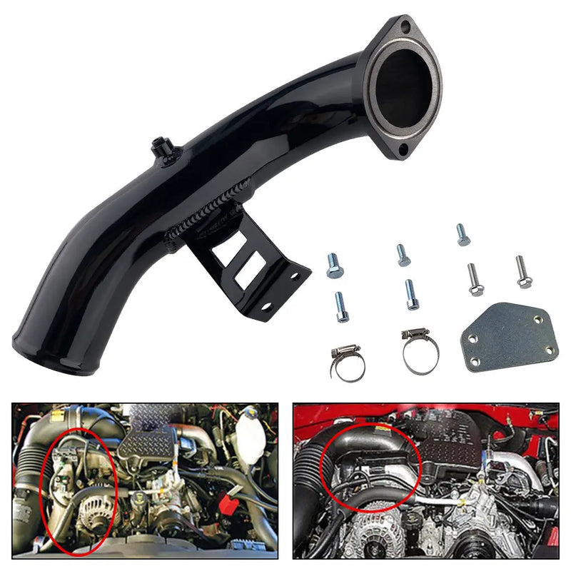 2004-2005 6.6L Chevy GMC Silverado LLY Duramax Diesel EGR Delete Kit (Upgraded) Flashark
