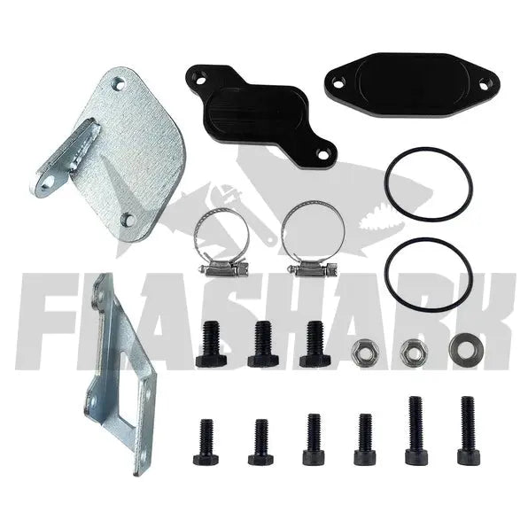 2006-2007.4 6.6L Chevrolet GMC Duramax LBZ Diesel EGR Valve Cooler Delete Kit (Ordinary) Flashark