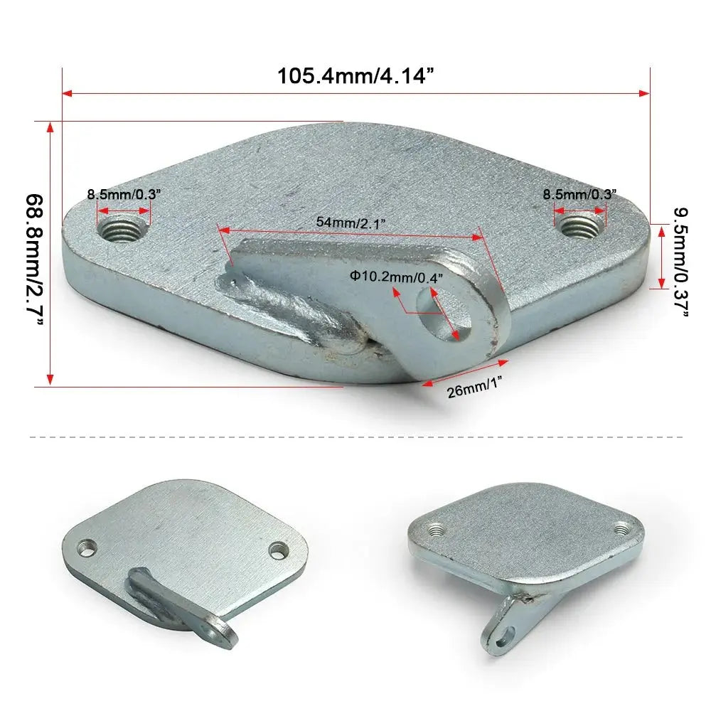 2006-2007.4 6.6L Chevy Silverado Classic GMC Duramax LBZ Diesel EGR Delete Kit (Upgraded) Flashark