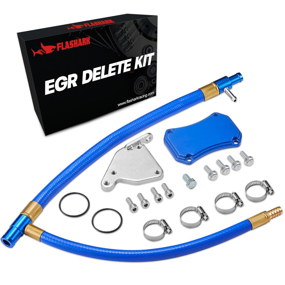 2011-2016 6.6L GMC Chevy Duramax Diesel EGR Valve Cooler Delete Kit Flashark