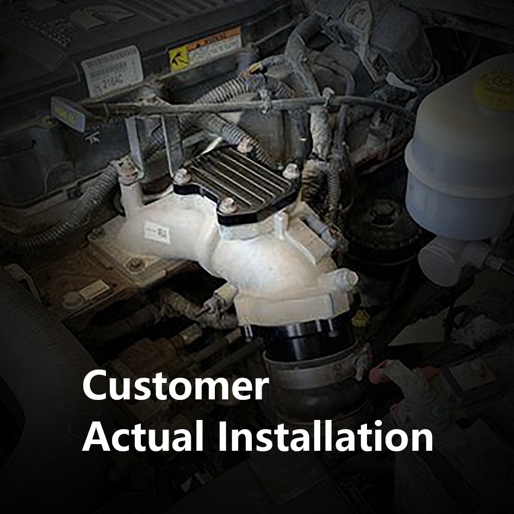 2013-2018 6.7L Dodge Ram Cummins Diesel EGR Plate Cooler & Throttle Valve Delete Kit Flashark