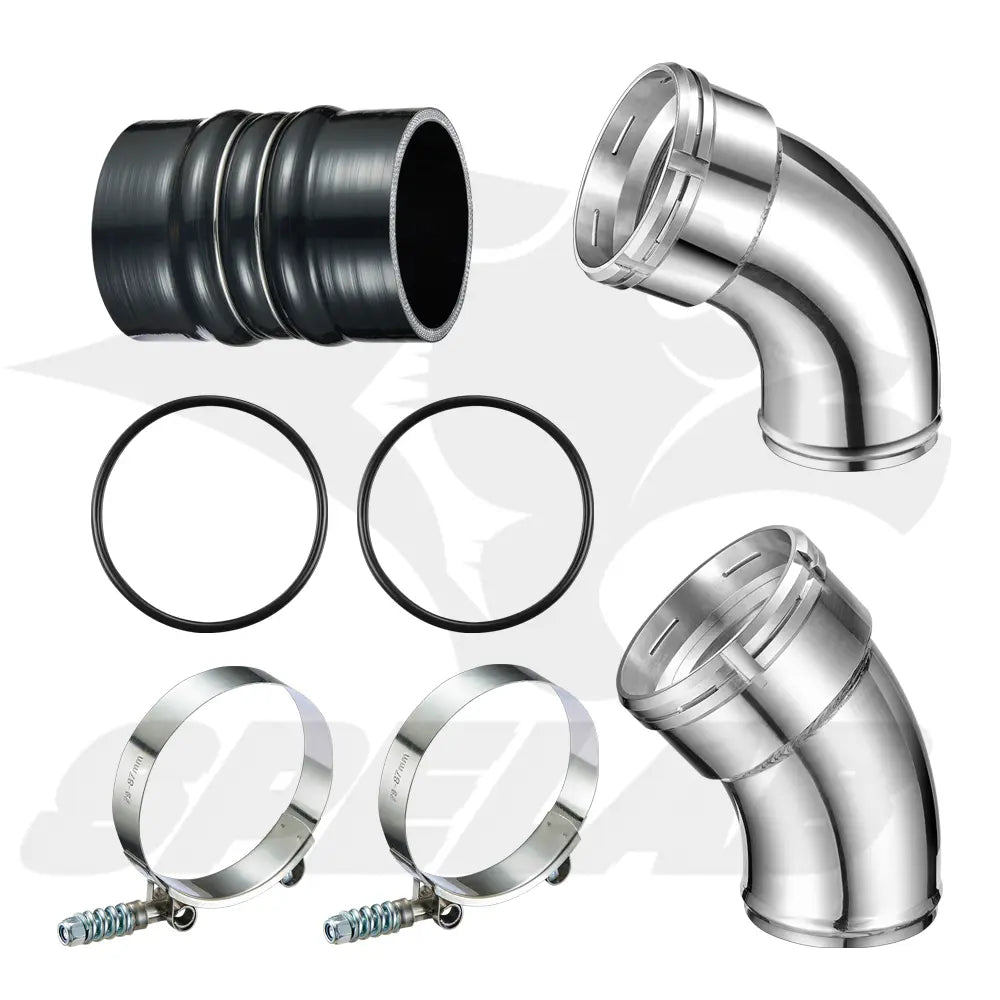 3" Cold Side Intercooler Pipe & Y-Bridge Kit for 2006-2010 6.6 LBZ LMM Duramax Diesel | SPELAB SPELAB
