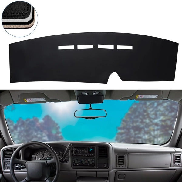 Dash Cover Mat for 1997-2000 Chevrolet Chevy GMC 1500 2500 3500 Flashark