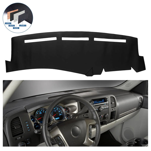 Dash Cover Mat for 1999-2006 Chevrolet Chevy Silverado GMC Sierra Flashark