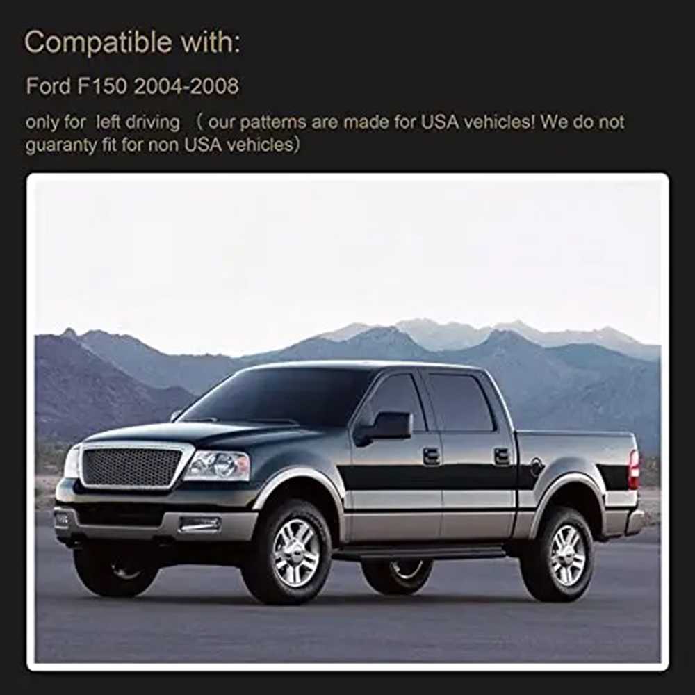 Dash Cover Mat for 2004-2008 Ford F150 Flashark