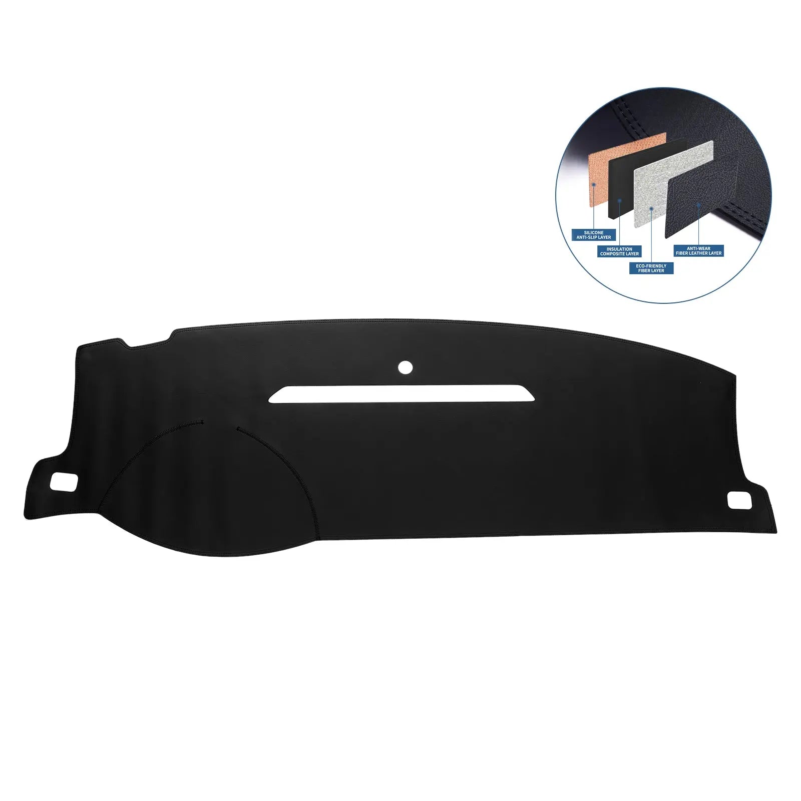 Dash Cover Mat for 2007-2014 Chevrolet Chevy Suburban 1500 2500 Flashark