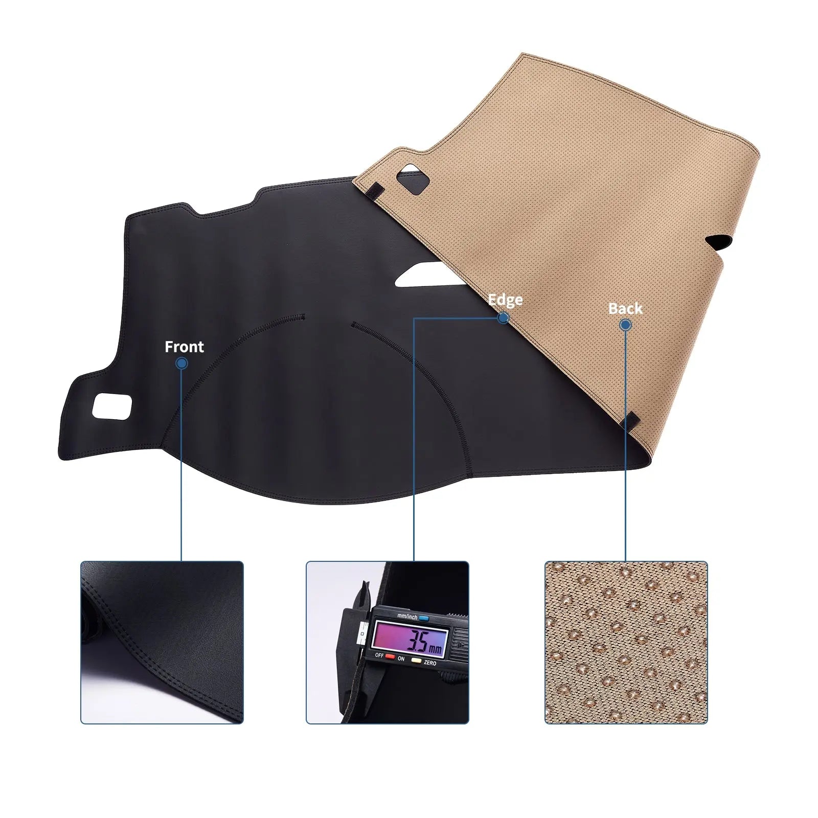 Dash Cover Mat for 2007-2014 Chevrolet Chevy Suburban 1500 2500 Flashark