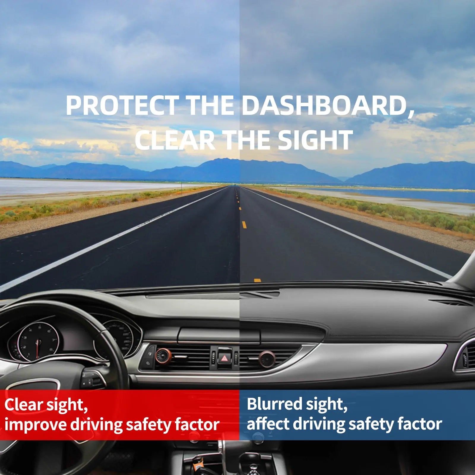 Dash Cover Mat for 2017-2021 Honda CRV Flashark