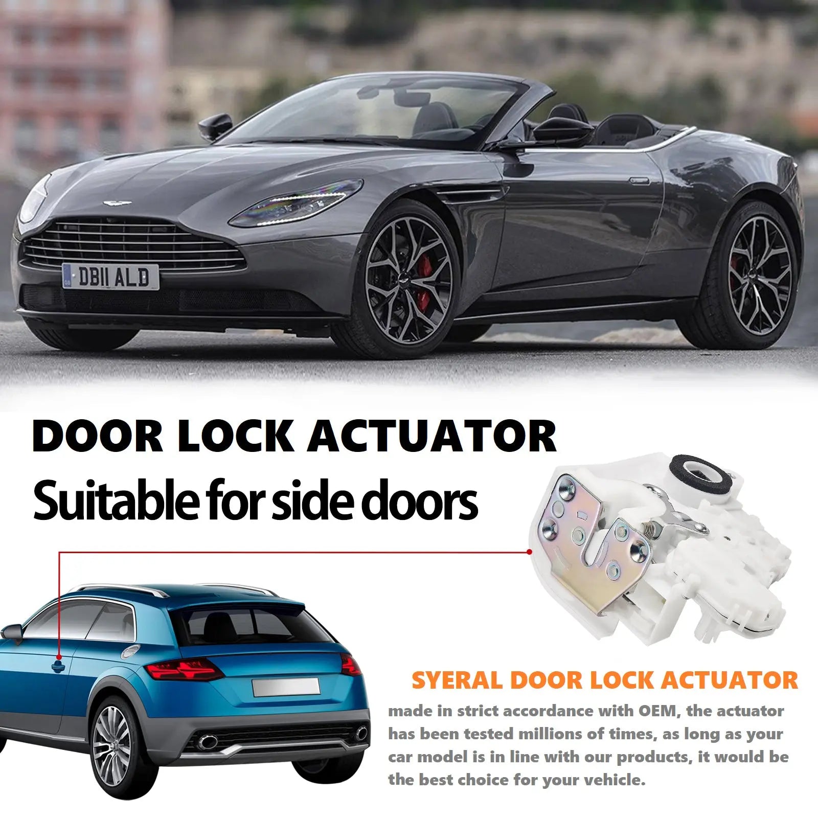 Door Lock Actuator for 2007-2011 Honda CRV CR-V OEM# 72150-SWA-A01 Flashark