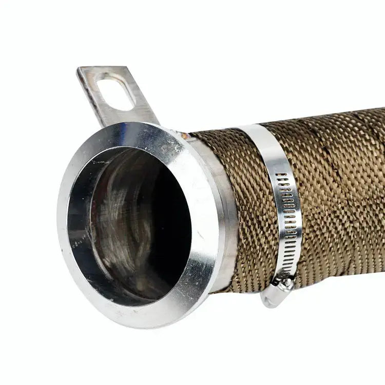 Exhaust Down Pipe for 2011-2015 Chevy/GMC LML GM Duramax Turbo Diesel 6.6L 3 inch Flashark