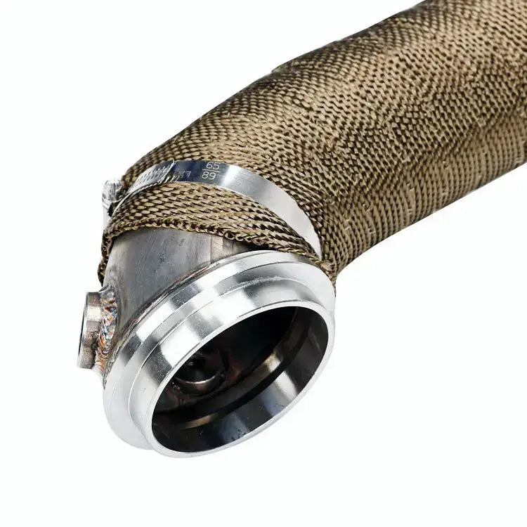 Exhaust Down Pipe for 2011-2015 Chevy/GMC LML GM Duramax Turbo Diesel 6.6L 3 inch Flashark