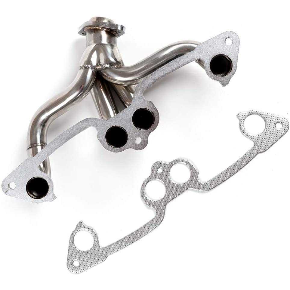 Exhaust Header for 1991-2002 Jeep Cherokee/Wrangler(TJ) Wrangler (YJ) L4 2.5L Flashark