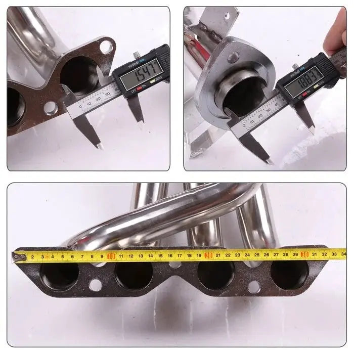 Exhaust Header for 1993-1997 Toyota Corolla 1.8L 4-2-1 Racing Flashark