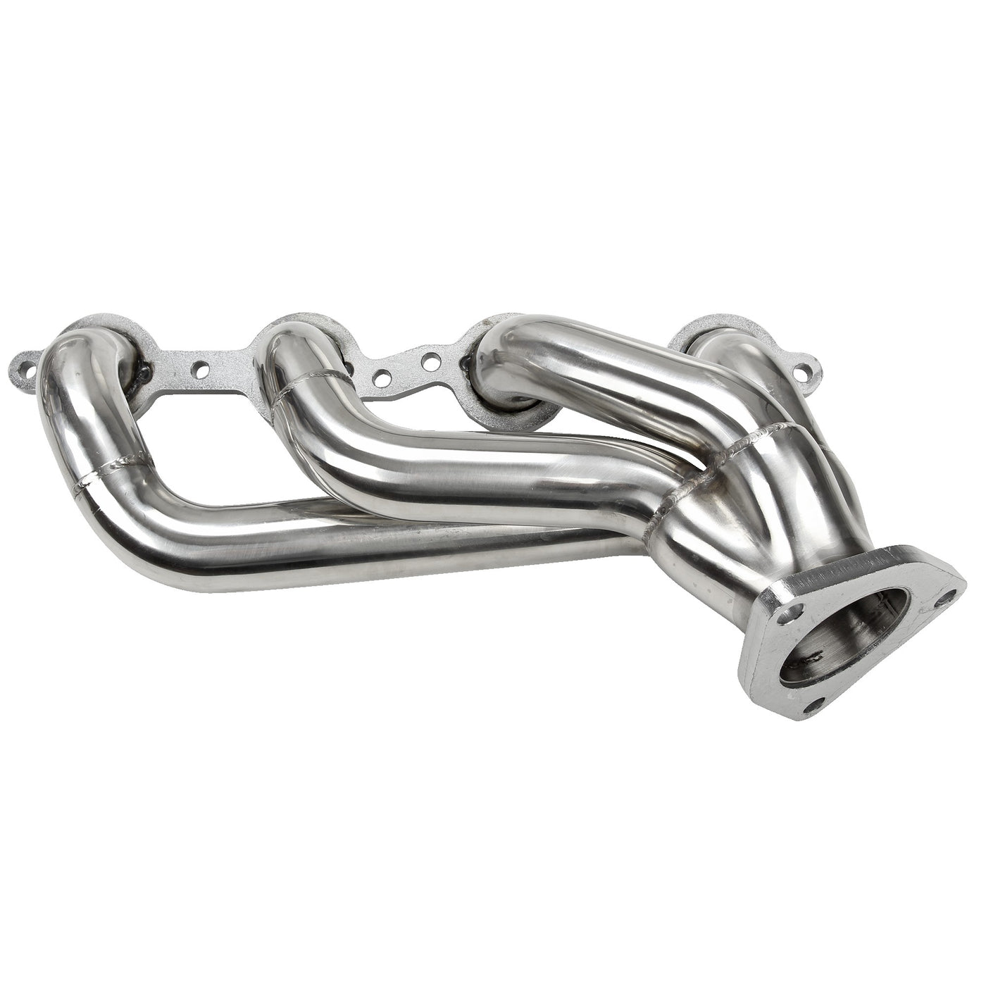 Exhaust Header for 2000-2001 GMC YUKON 4.8L 5.3L and 1999-2001 GMC SIERRA 1500 2500 With EGR Flashark