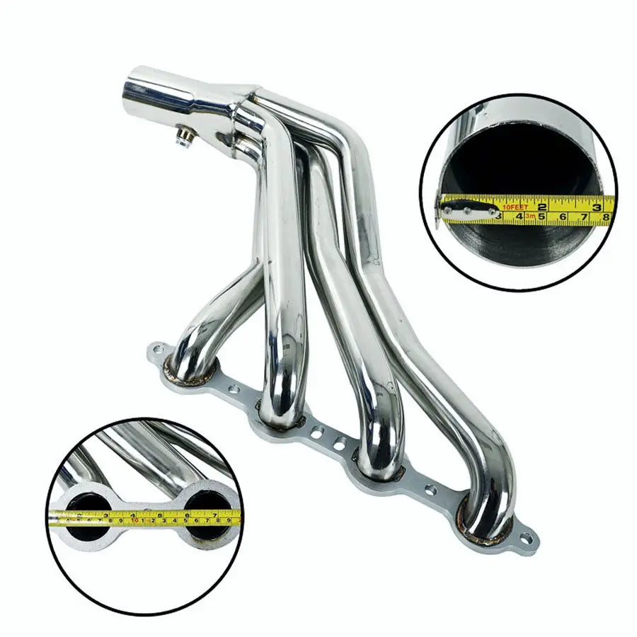 Exhaust Header for Chevrolet Pontiac Buick LS1/LS2/LS3/LS6 LS Swap Longtube Flashark