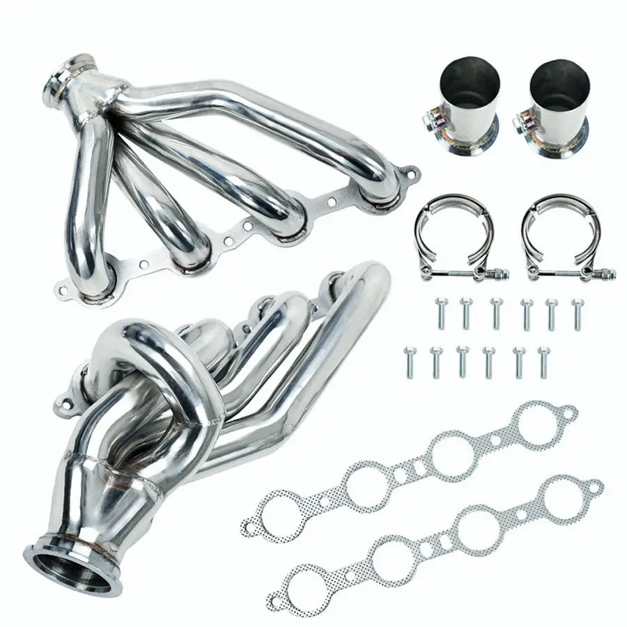 Exhaust Header for Truck & SUV LS Swap S10 LS1 LS2 LS3 LS6 Flashark