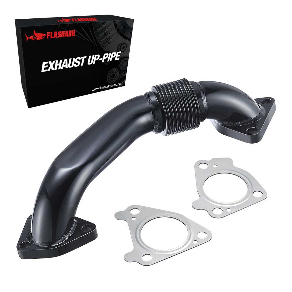 Exhaust Up-Pipe for 2001-2016 6.6L Chevrolet Chevy GMC Duramax LB7 LLY LBZ LMM LML Flashark