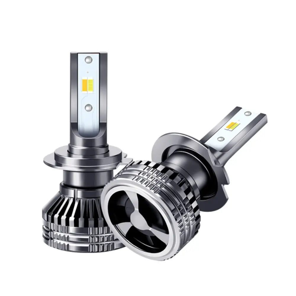 FLASHARK 9005/HB3 9006 H4 H7 H11 H13 LED Headlight Bulbs , 60W,6000K White, 6400 LM Per Set, Super Bright and Penetration,Plug and Play, Halogen Replacement DRL Bulbs 2Pack Flashark