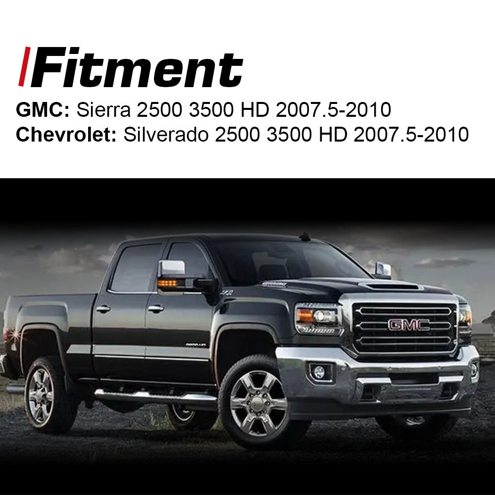 FLASHARK EGR Delete Kit High Flow Intake Elbow Pipe Tube for Chevy Silverado GMC Sierra 2500 3500 HD Duramax 6.6L LMM Diesel 2007.5 2008 2009 2010 Flashark