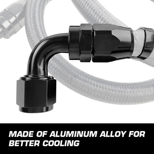 FLASHARK Performance Transmission Cooler Line Upgraded Kit, Compatible With 2006-2010 Chevrolet/GMC 6.6L Duramax LLY/LBZ/LMM Flashark