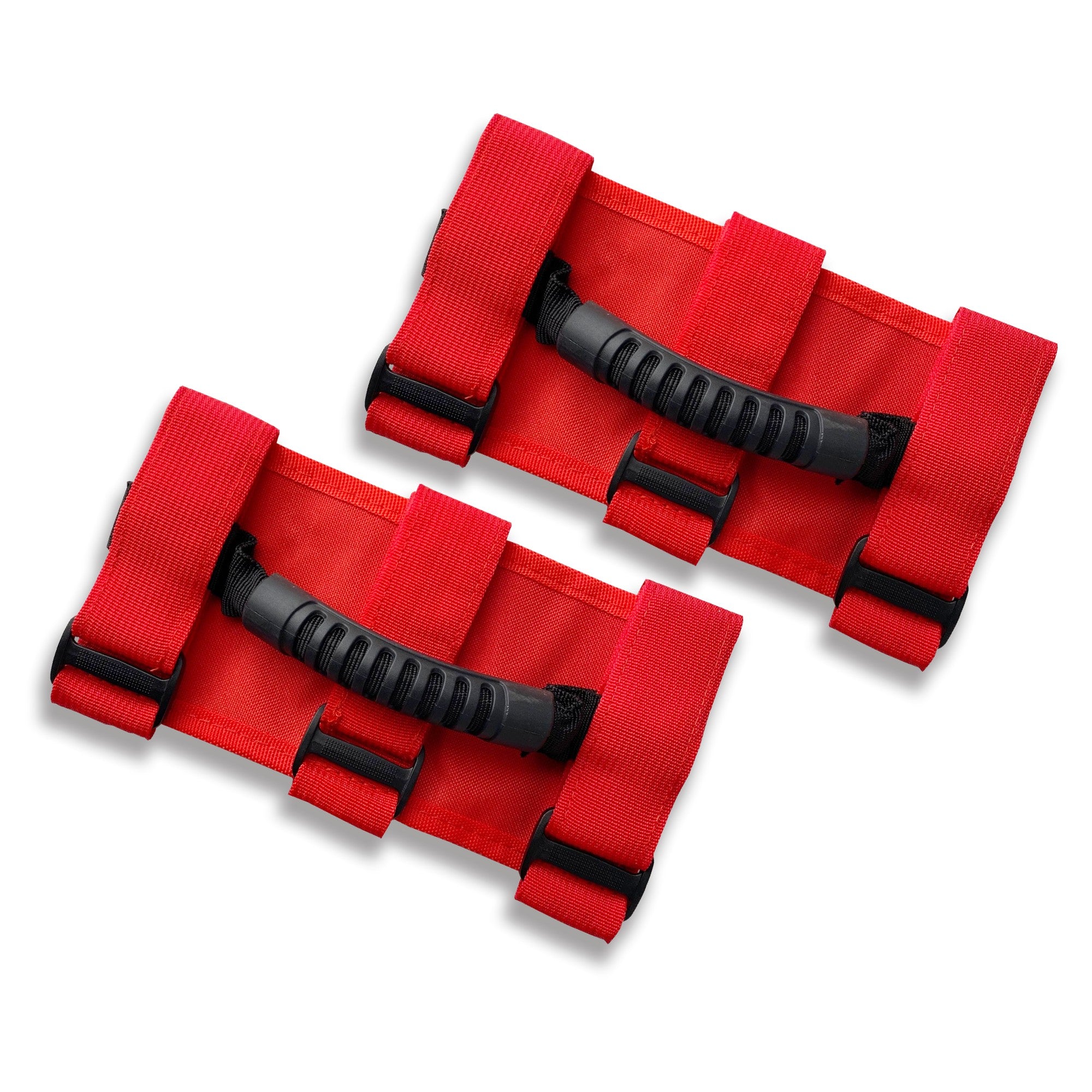 Flashark Jeep Wrangler Blue/Red/Pink/Yellow/Camouflage Grab Hand Interior For Car Truck 1987-2020 Handle Roll Bar Grip Handle Door Roof Black Wide Handle Flashark